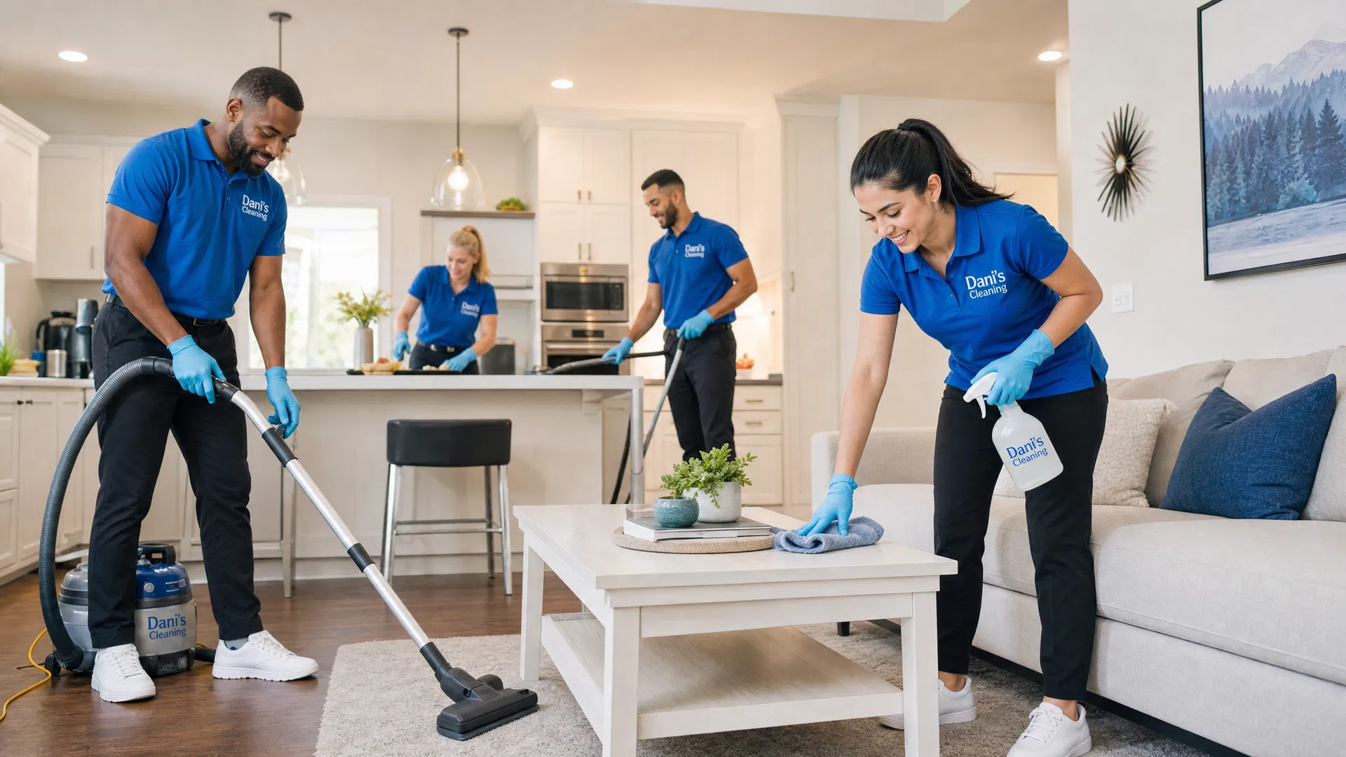 Professional Cleaning Team